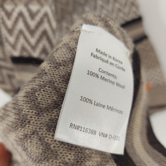 Smartwool Striped wool scarf - Picture 6 of 6